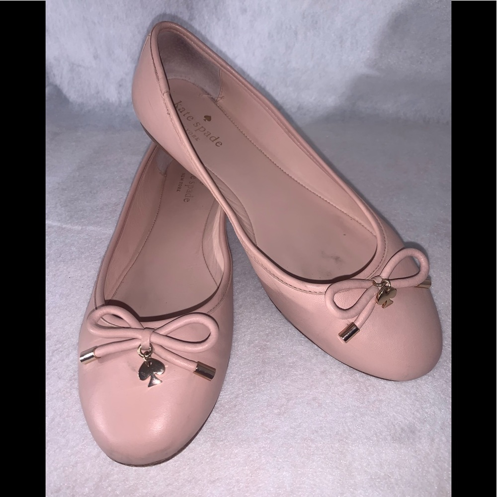 Kate Spade Dusty Pink Ballet Flat Size 7.5M